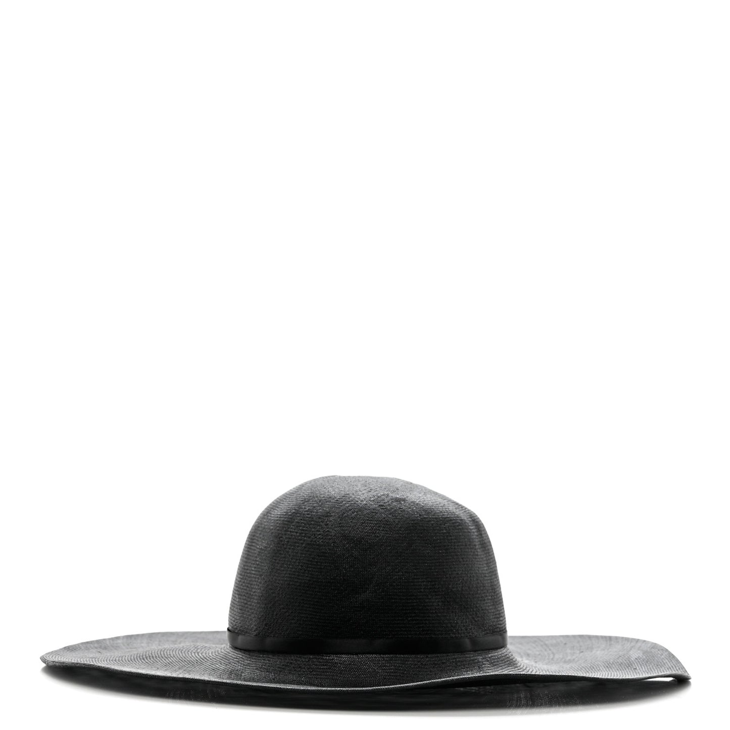 Woven CC Wide Brim Hat 57 Black