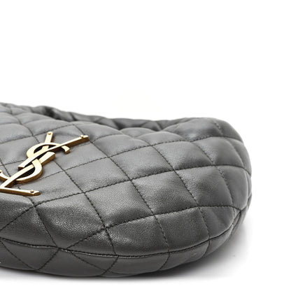 Saint Laurent Lambskin Quilted Icarino Bag Urban Grey 9 of 9