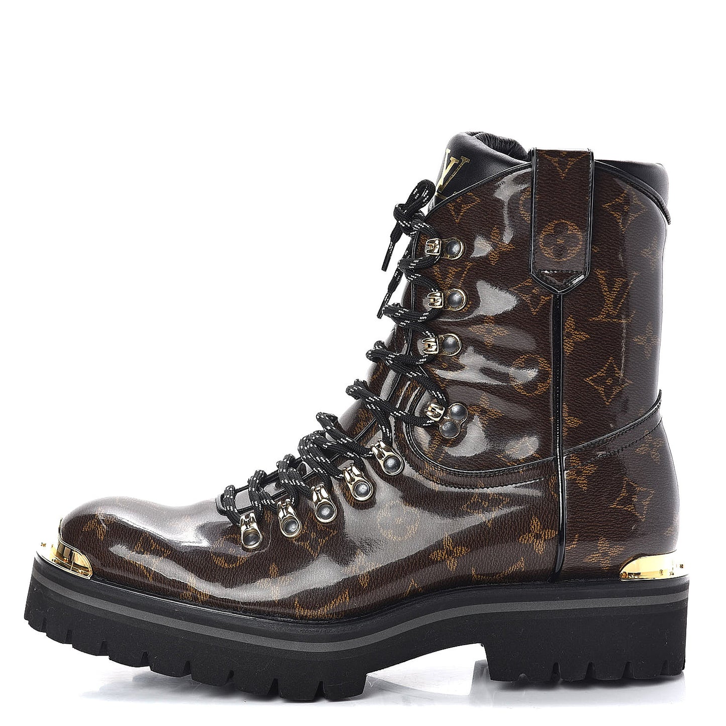 Monogram Glaze Mens Outland Ankle Boots 8 Ebene