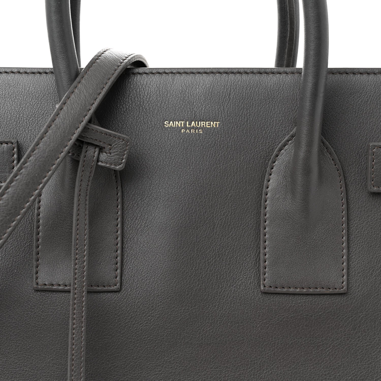 Saint Laurent Calfskin Small Sac De Jour Fog 8 of 12