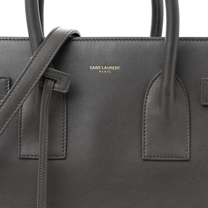 Saint Laurent Calfskin Small Sac De Jour Fog 8 of 12