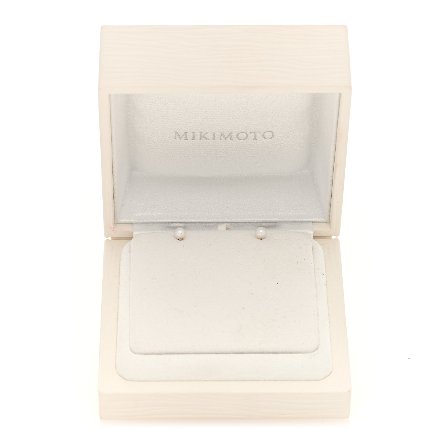 Mikimoto 18K Yellow Gold Akoya Pearl 4-4.5mm Stud Earrings 5 of 5