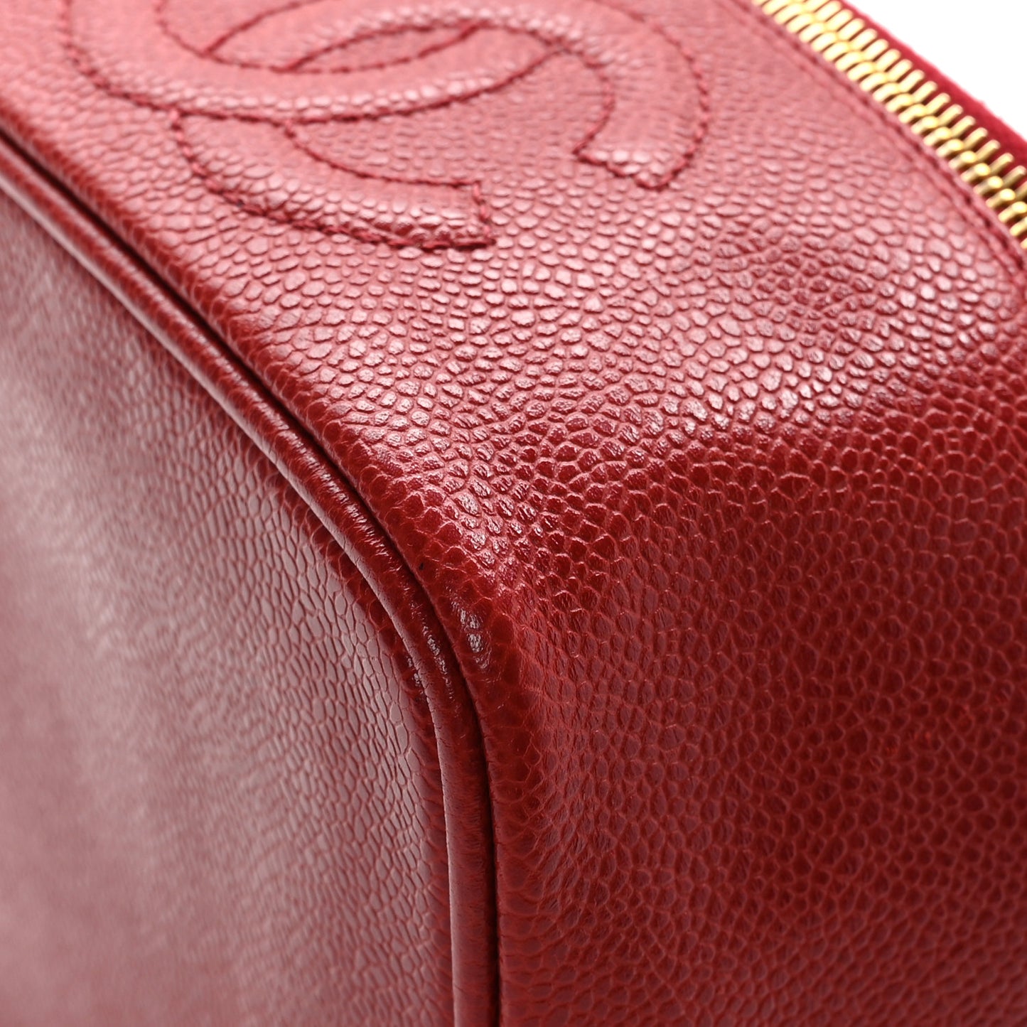Caviar Vanity Cosmetic Case Red