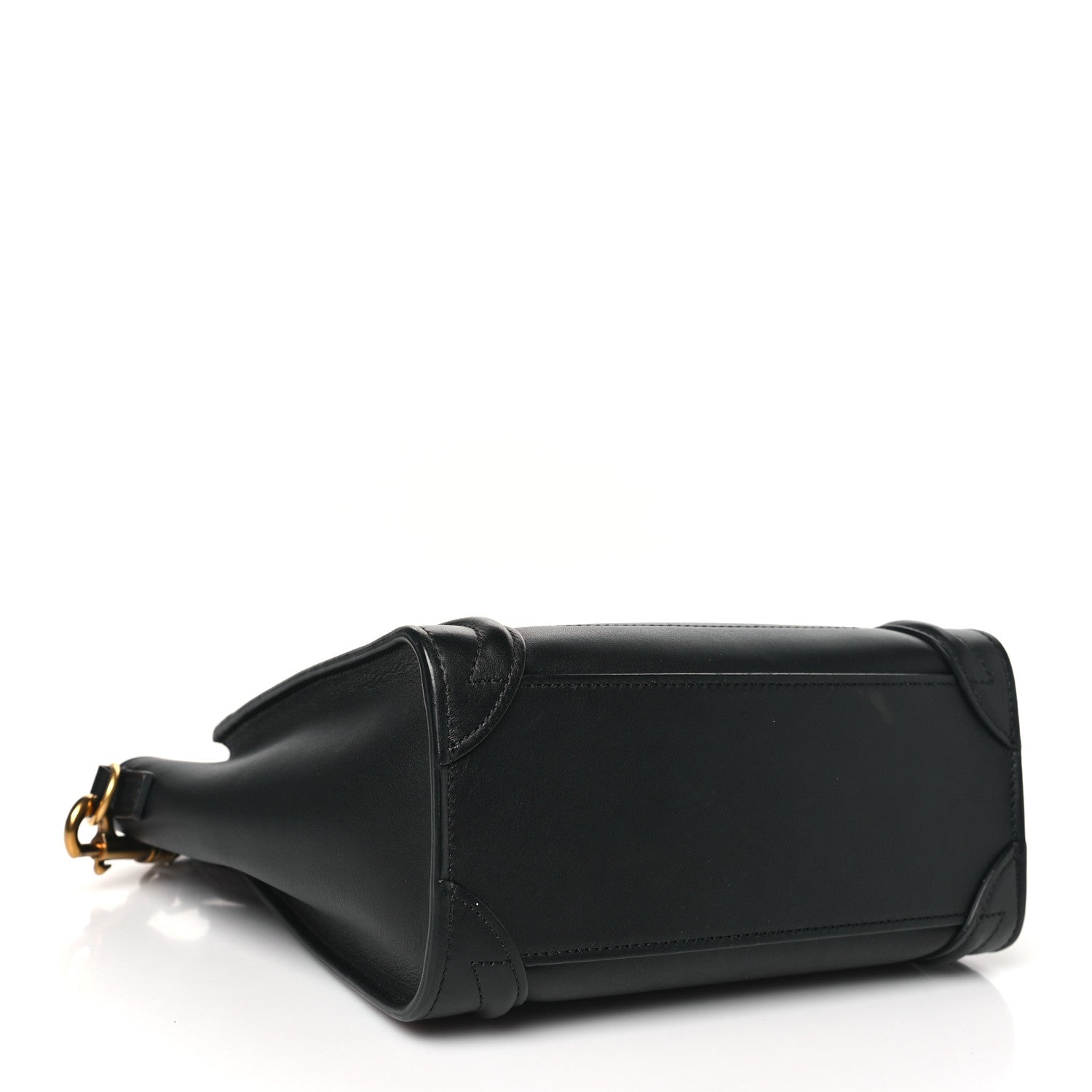 Celine Smooth Calfskin Nano Luggage Black 4 of 10