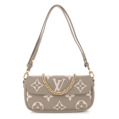 Louis Vuitton Empreinte Monogram Giant Ivy Wallet On Chain Tourterelle Creme 1 of 9