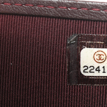 Chanel Lambskin Quilted Compact Flap Wallet Black 7 of 9