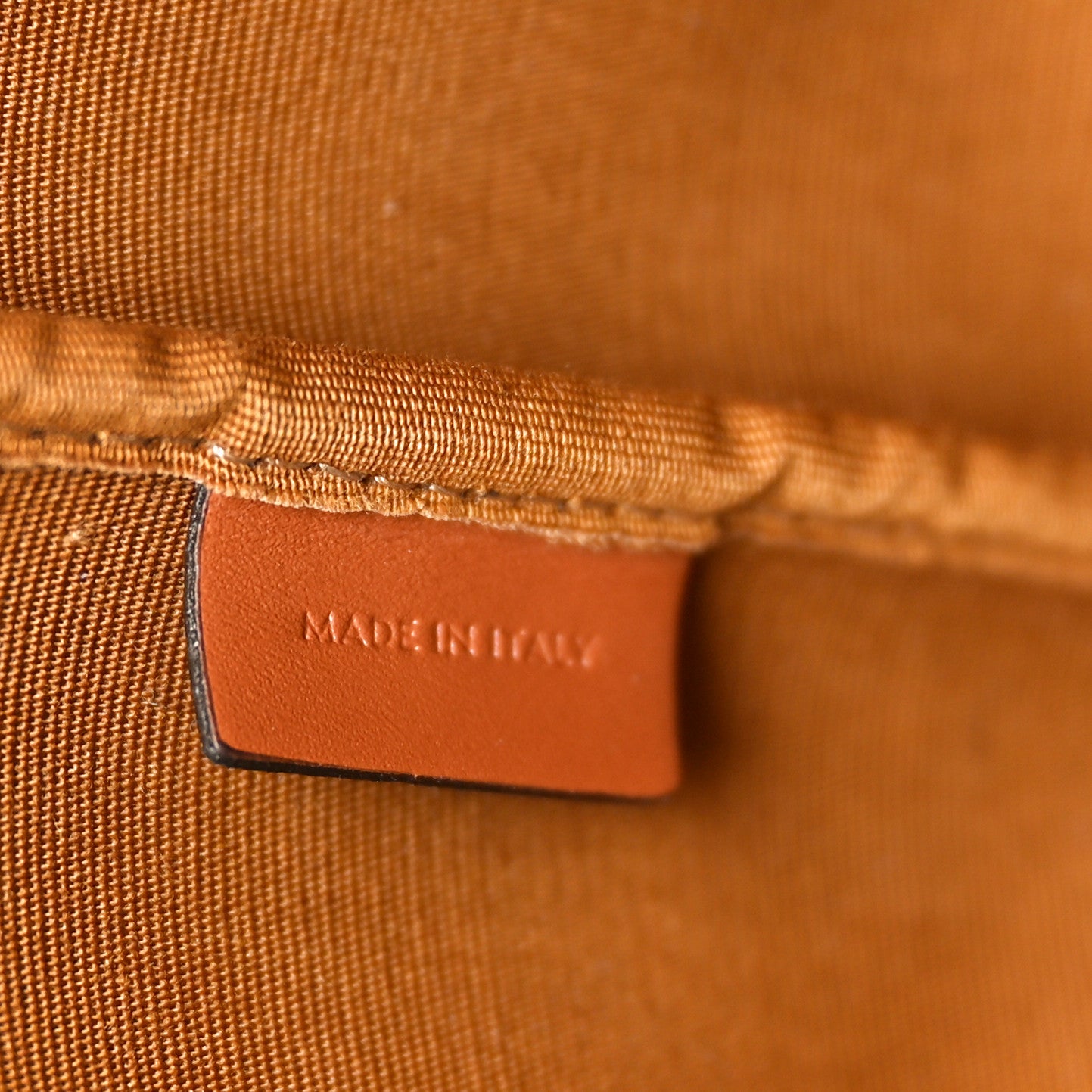 Celine Triomphe Canvas Calfskin Medium Bucket Bag Tan 6 of 12