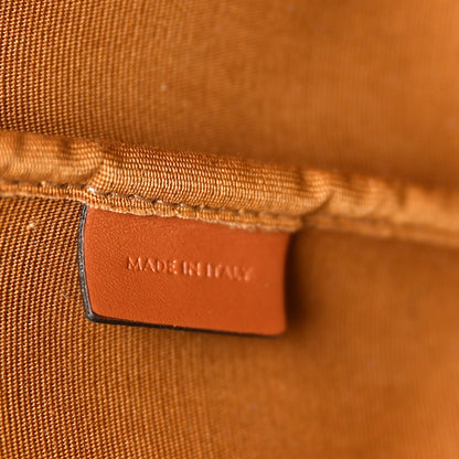 Celine Triomphe Canvas Calfskin Medium Bucket Bag Tan 6 of 12