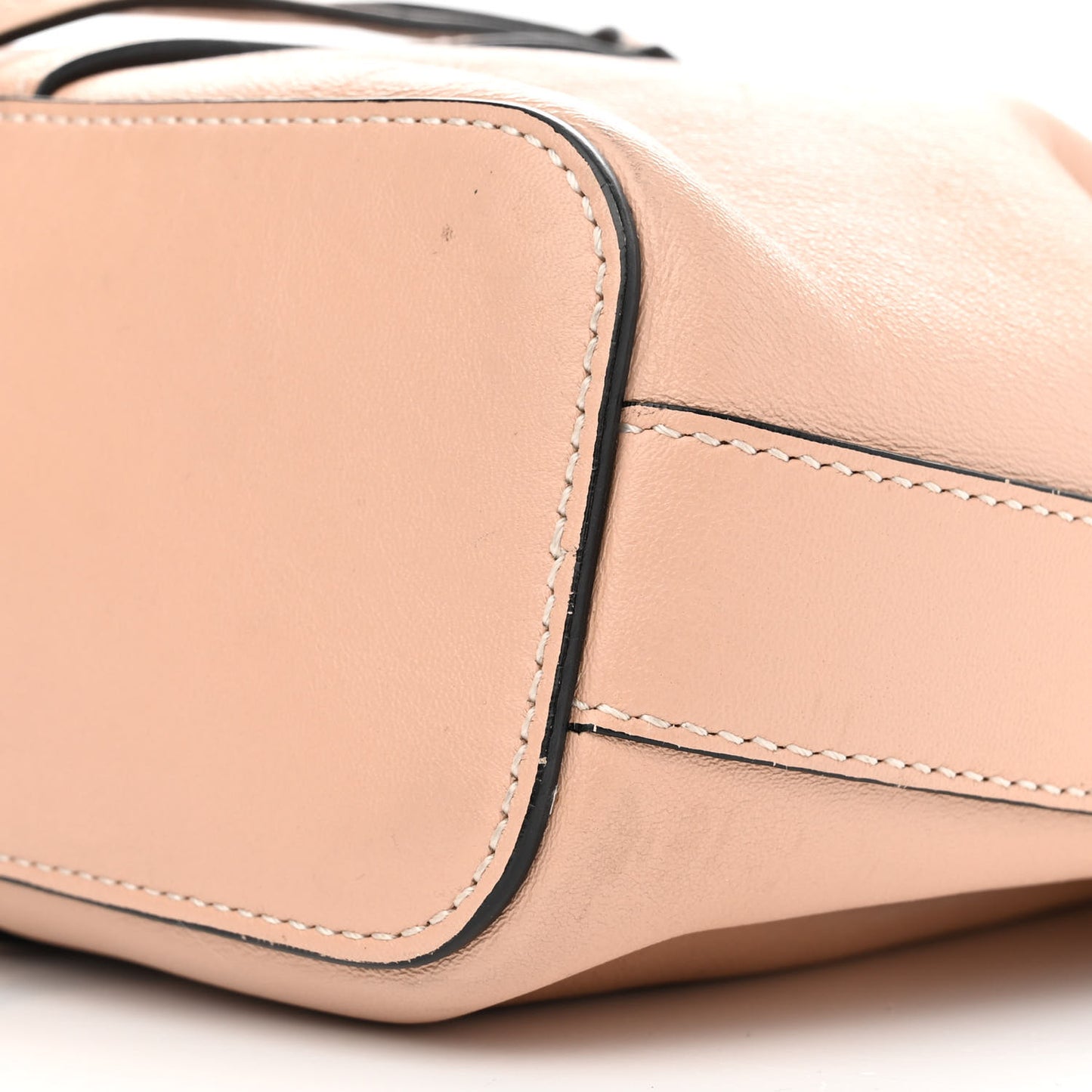 Calfskin Gala Small Bucket Bag Blush Nude