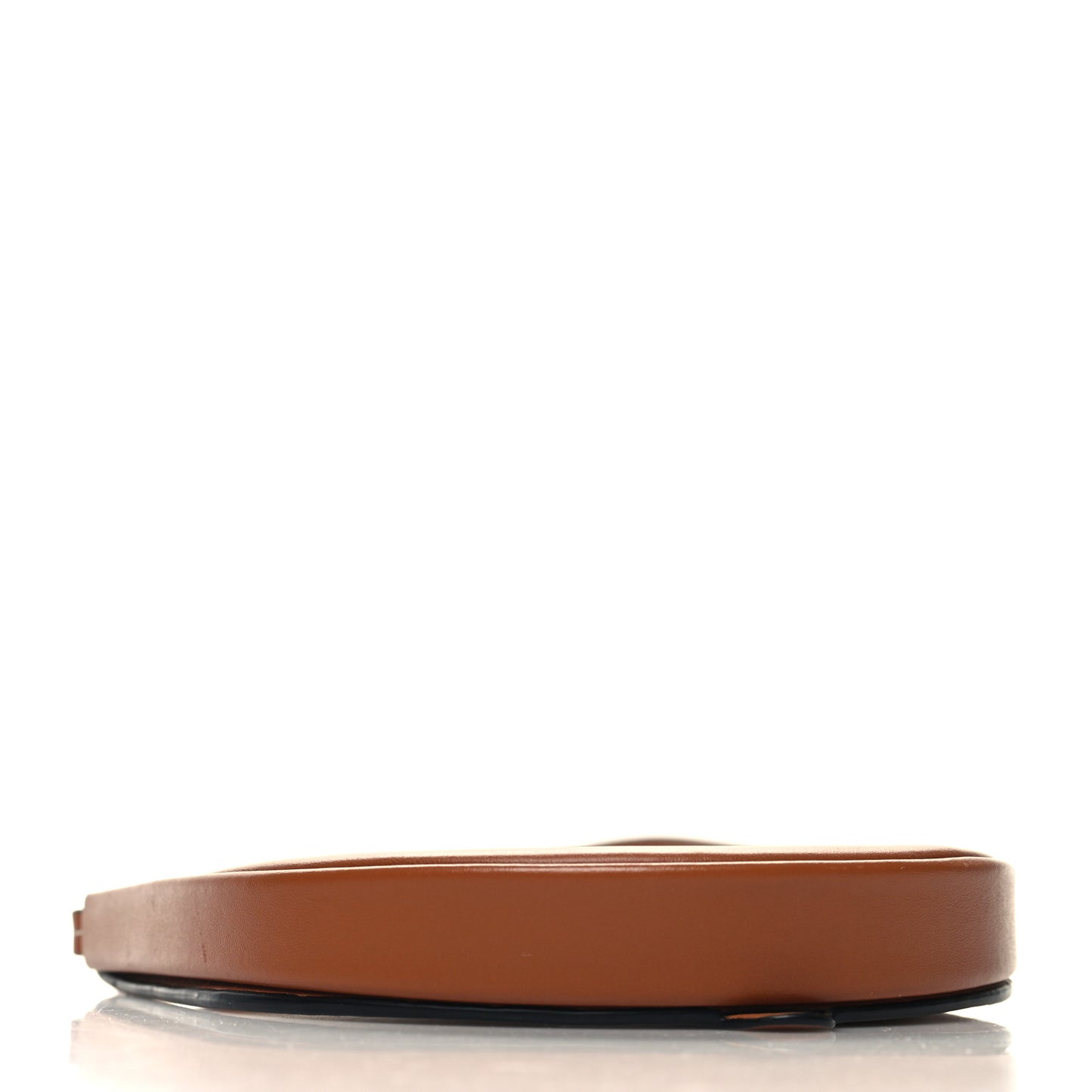 Soft Calfskin Small Heel Bag Tan