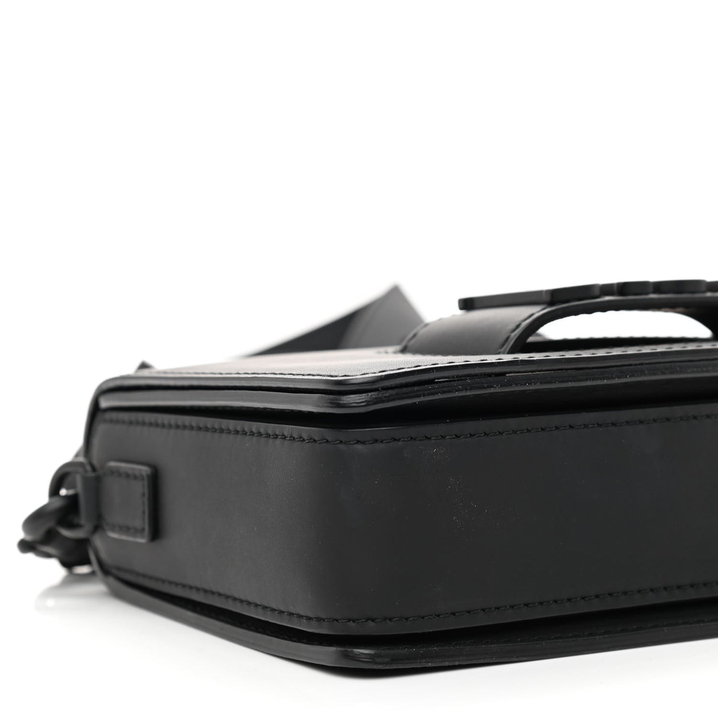 Ultra Matte Calfskin Dio(r)evolution Flap Bag Black