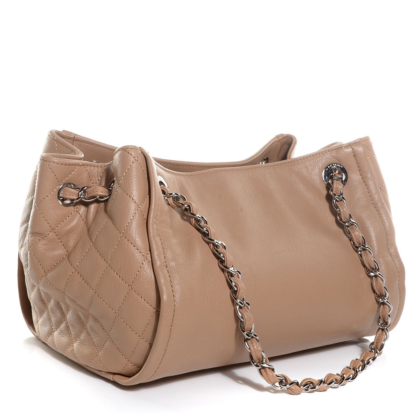 Calfskin Executive Large Bowler Dark Beige