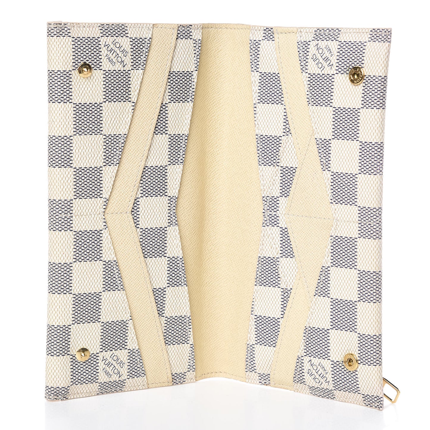 Damier Azur Long Origami Wallet
