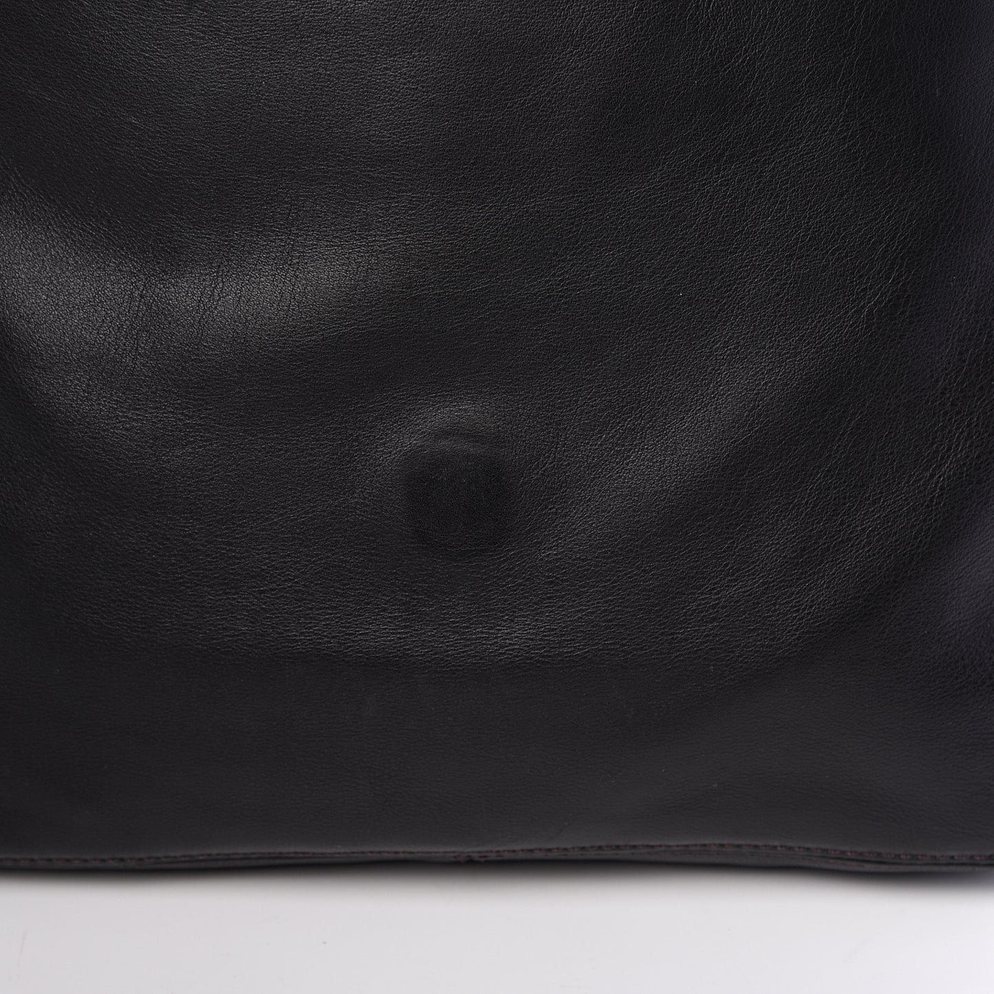 Calfskin CC Tassel Shoulder Flap Bag Dark Brown