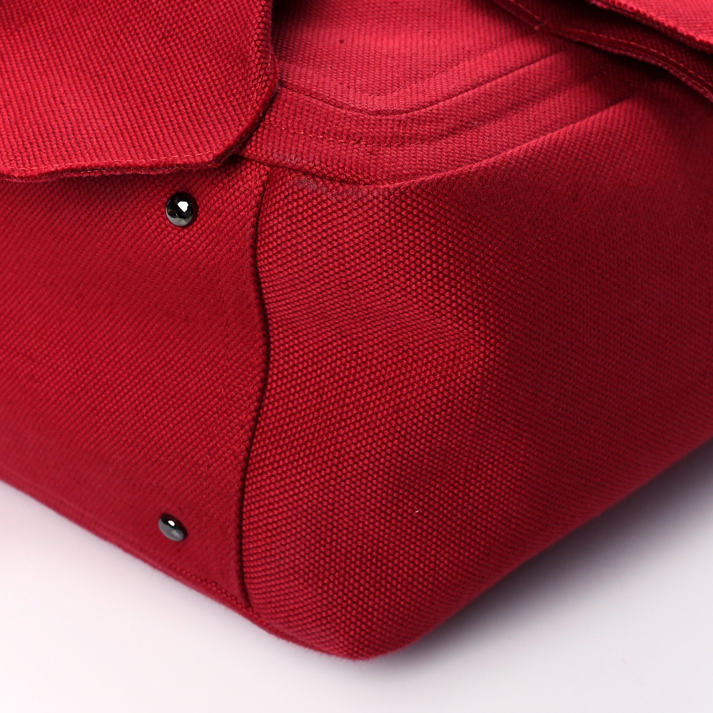 Canvas Atelier 02 Bow Edition Small Tote Bag Red