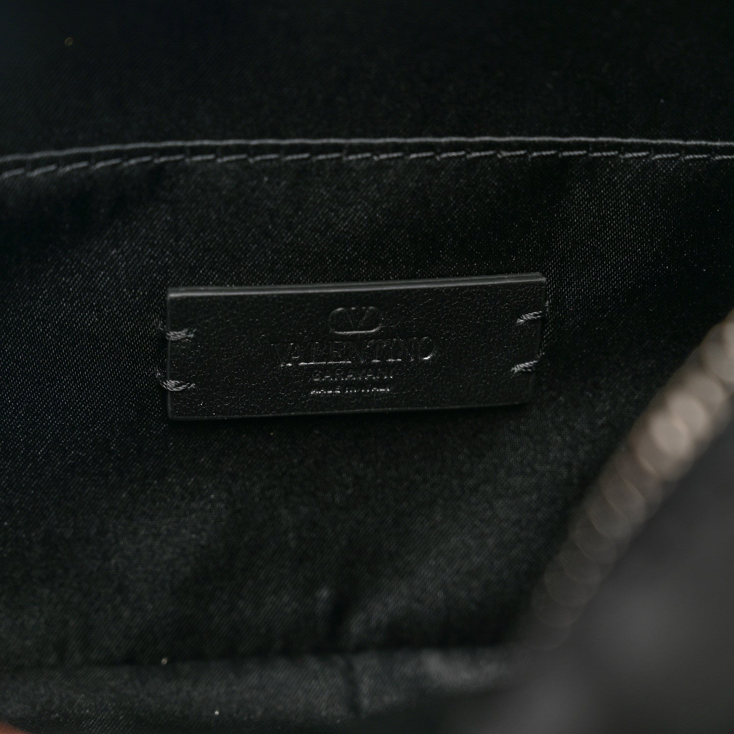 Valentino Garavani Canvas Iconographe Dopp Kit Black 5 of 7