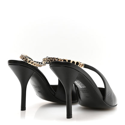 Gucci Malaga Kid 85mm Slingback Pumps 38.5 Black 5 of 9