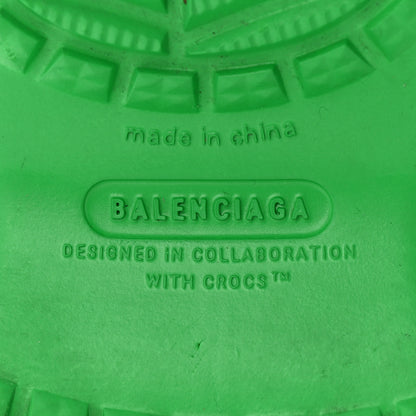 Balenciaga X CROCS Rubber Womens Rain Boots 36 Grass Green 7 of 10
