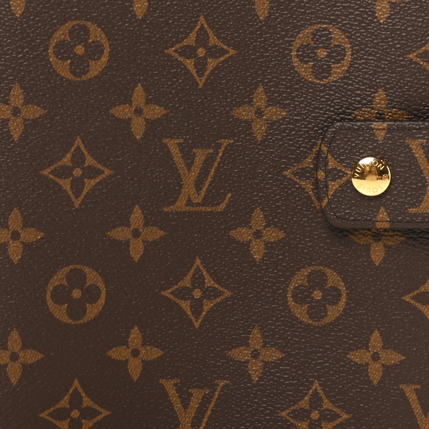 Monogram Large Ring Agenda Cover