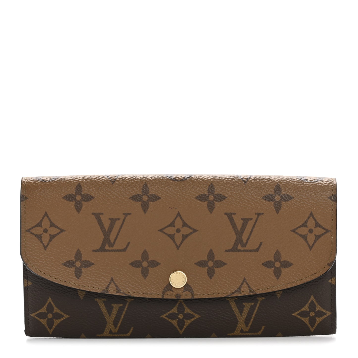Reverse Monogram Emilie Wallet