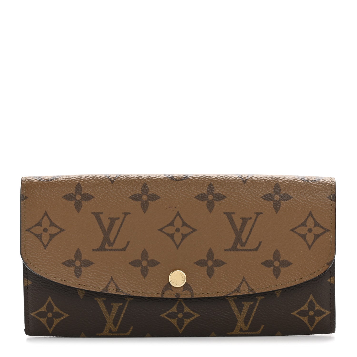 Louis Vuitton Reverse Monogram Emilie Wallet 1 of 8
