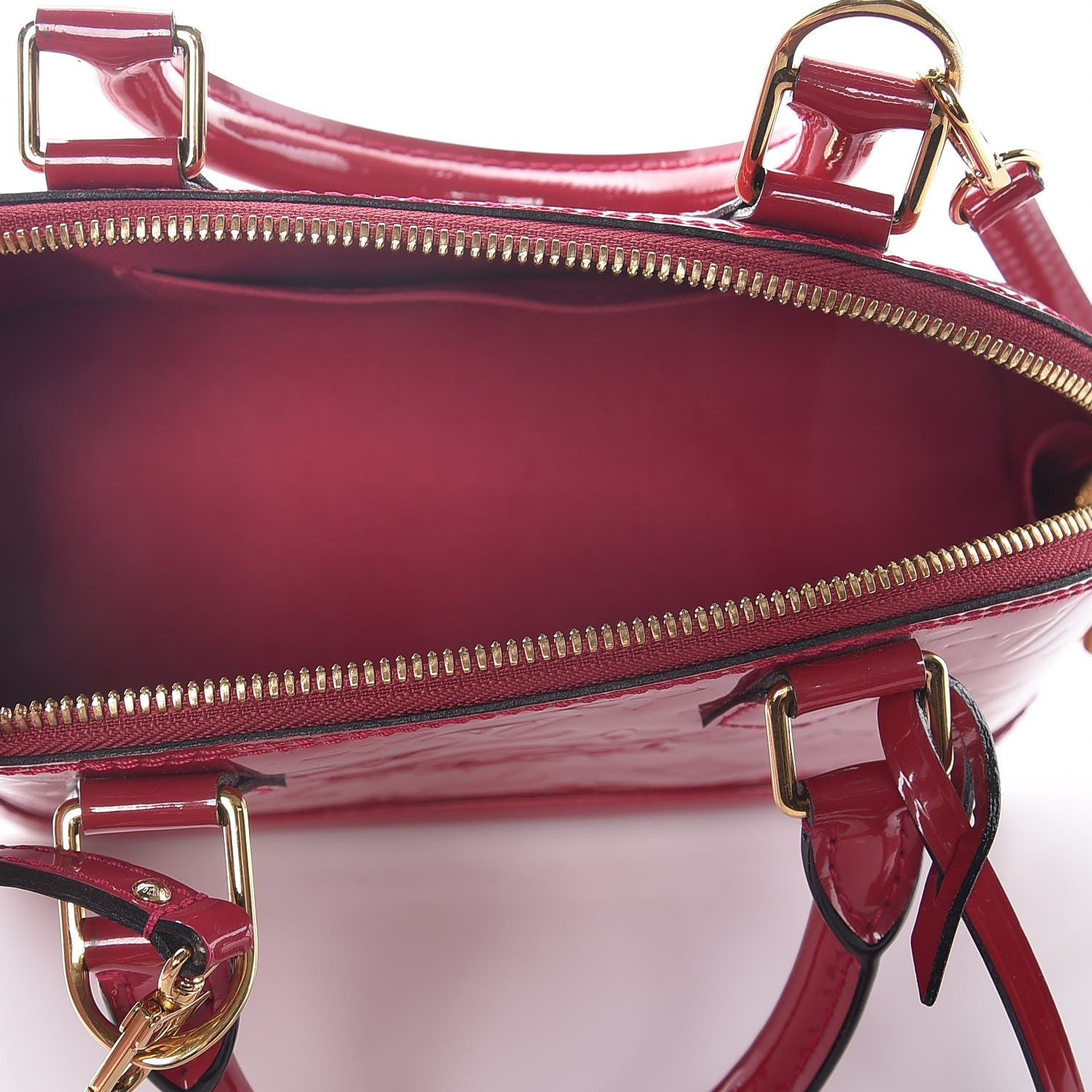 Louis Vuitton Vernis Alma BB Rose Indien 5 of 7