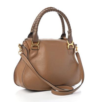 Chloe Calfskin Medium Marcie Satchel Nut 2 of 4