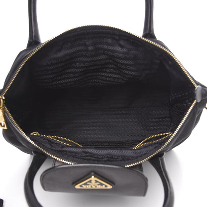 Prada Saffiano Tessuto Nylon Tote Black 5 of 10