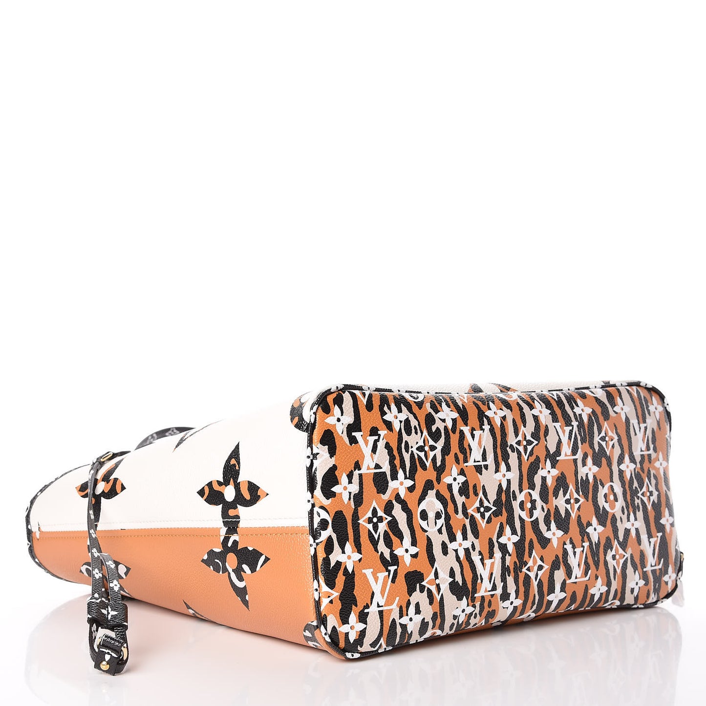 Monogram Giant Jungle Neverfull MM Ivory