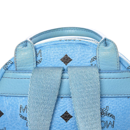MCM Visetos Mini Stark Backpack Blue 11 of 17