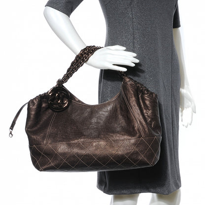 Chanel Calfskin Baby Coco Cabas Bronze 2 of 8