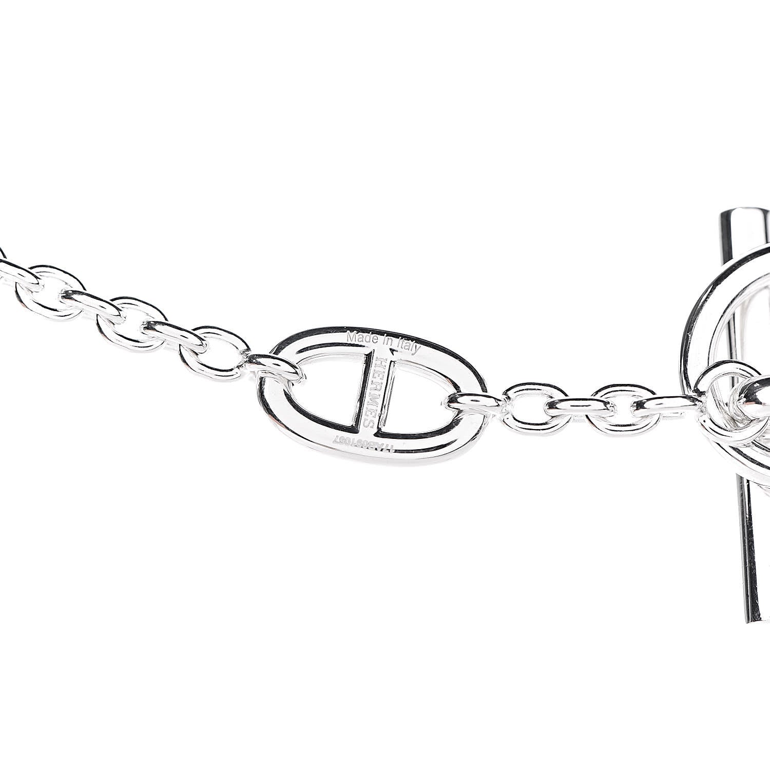Hermes Sterling Silver Farandole Necklace 120 4 of 6