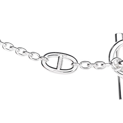 Hermes Sterling Silver Farandole Necklace 120 4 of 6