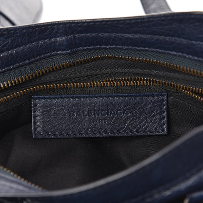 Balenciaga Agneau Classic Hardware S City Bleu Nuit Dark Sea 7 of 8