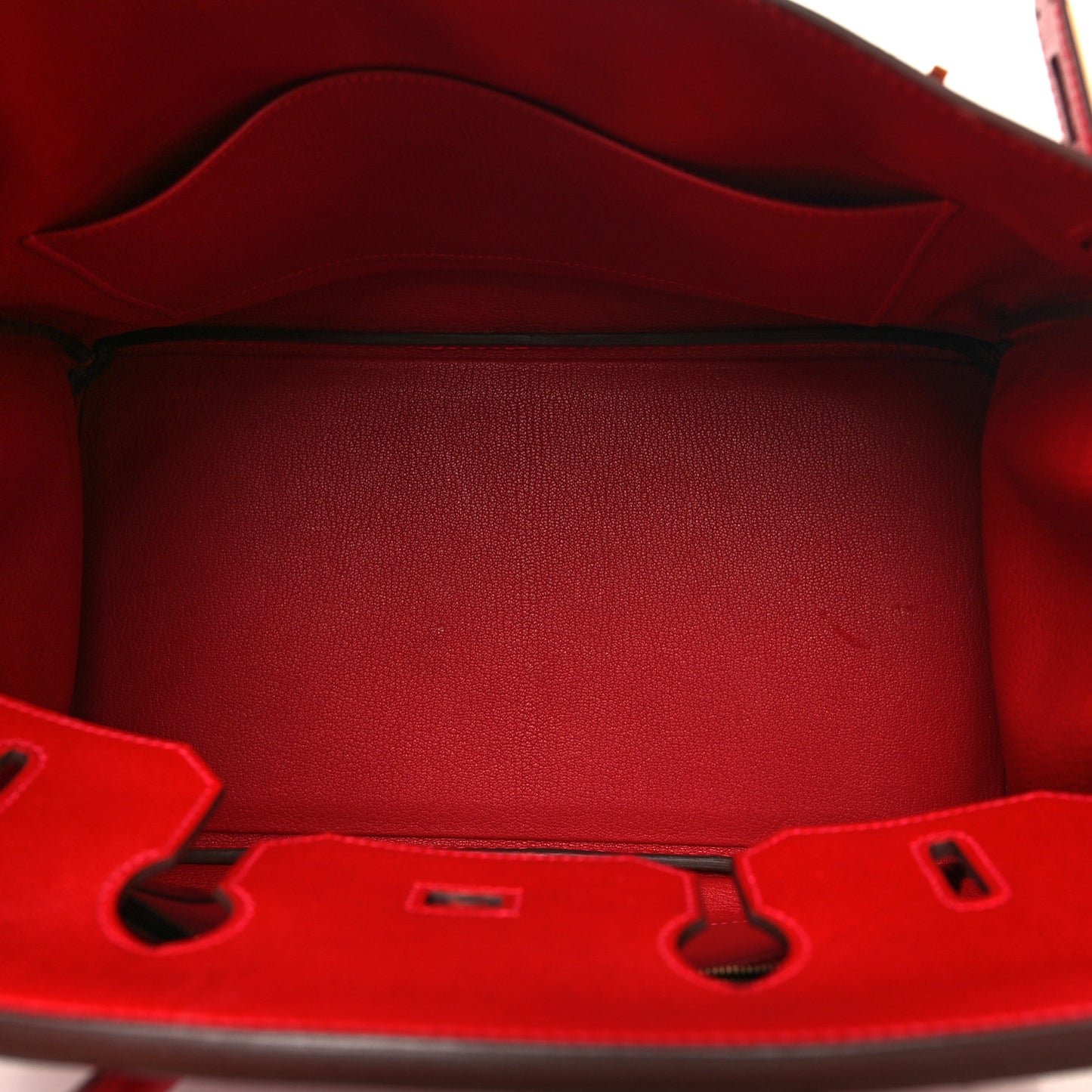 Epsom Birkin 35 Rouge Casaque
