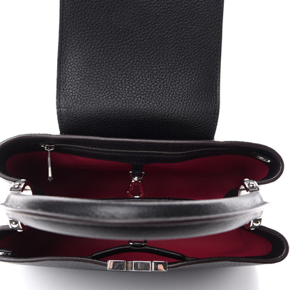 Louis Vuitton Taurillon Capucines PM Black 5 of 9