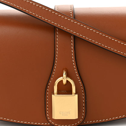 Celine Smooth Calfskin Tabou Clutch On Strap Tan 8 of 11