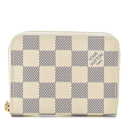 Louis Vuitton Damier Azur Zippy Coin Purse 1 of 7