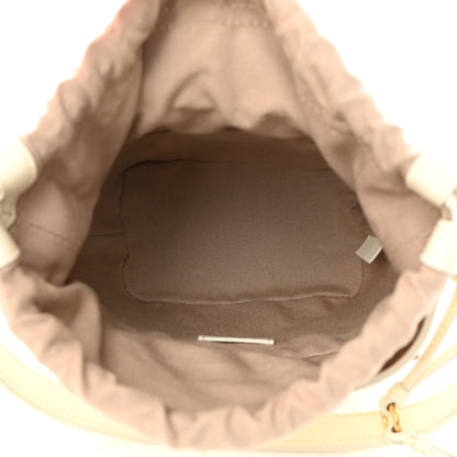 Chloe Smooth Calfskin Mini Roy Bucket Bag Natural White 5 of 19