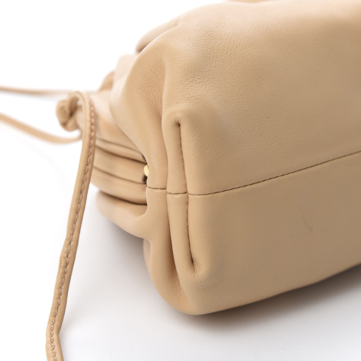 Butter Calfskin The Mini Pouch Nude