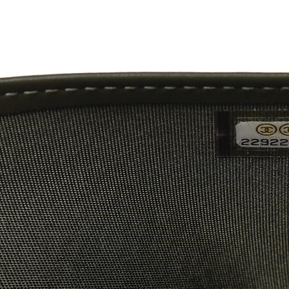 Chanel Caviar Quilted Boy Yen Wallet Black 8 of 9