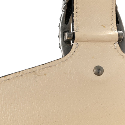 Gucci Textured Calfskin Crystal Mini Dionysus Shoulder Bag Mystic White 12 of 14
