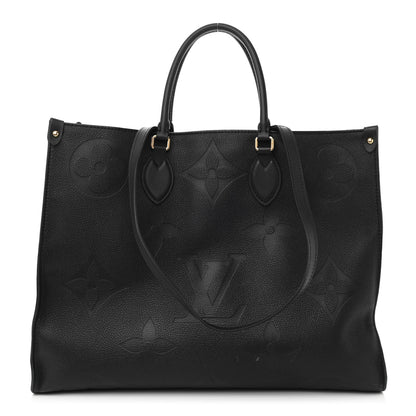 Louis Vuitton Empreinte Monogram Giant Onthego MM Black 1 of 11