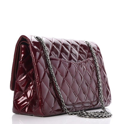 Chanel Patent Quilted 2.55 Reissue 227 Flap Light Burgundy 3 of 7