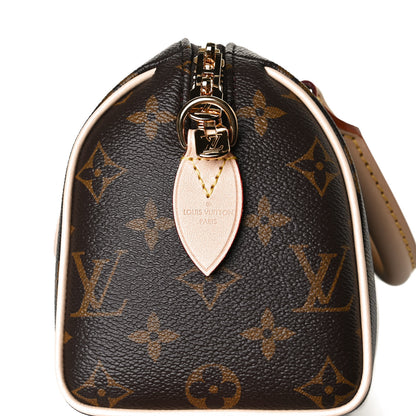 Louis Vuitton Monogram Speedy Bandouliere 20 Black 9 of 11