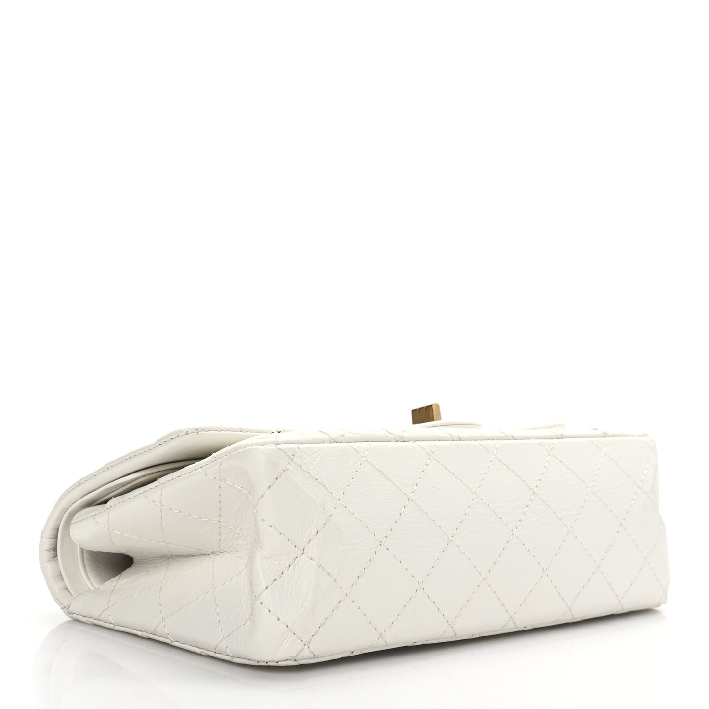 Aged Calfskin Lucky Charms 2.55 Reissue 226 Flap White