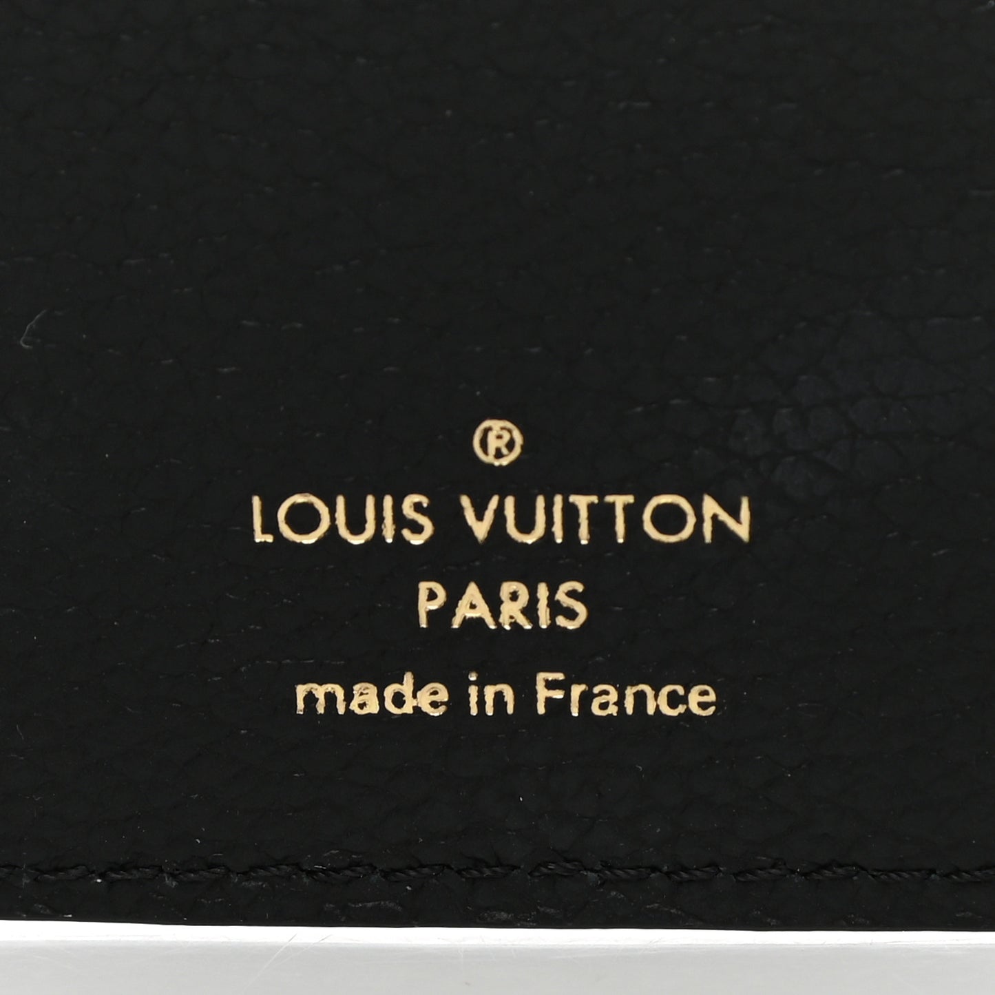 Empreinte Monogram Giant Victorine Wallet Black Beige