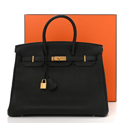 Hermes Togo Birkin 35 Black 11 of 11