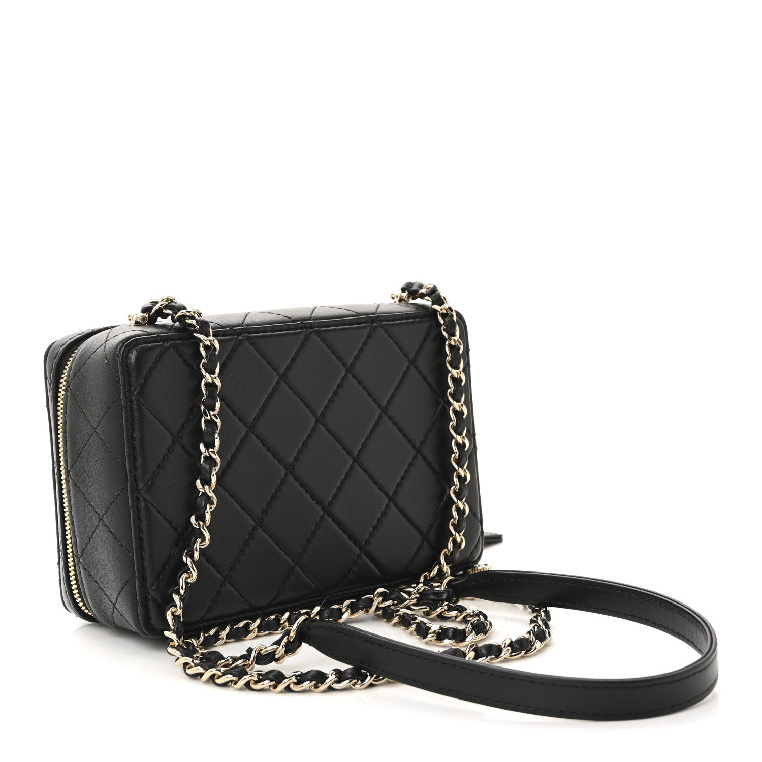 Chanel Lambskin Quilted Coco Click Bag Black 3 of 11