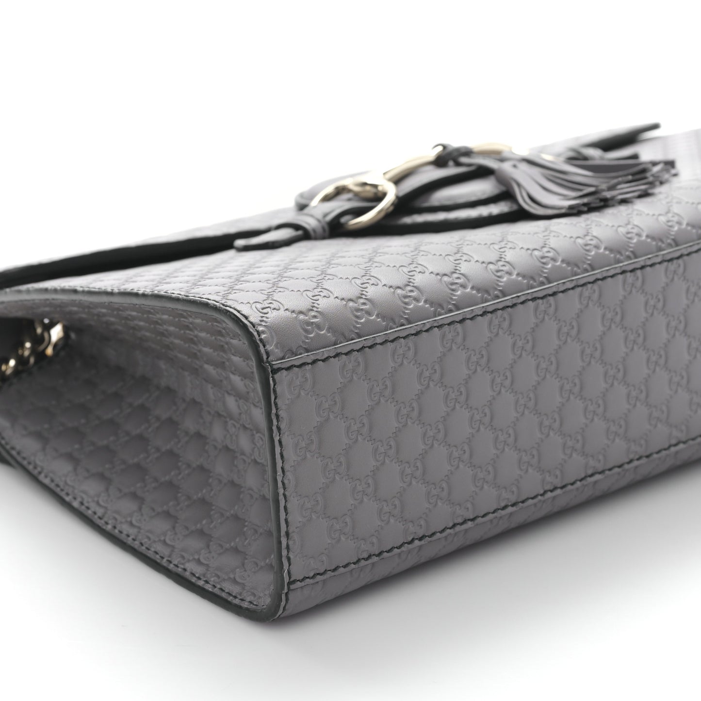Soft Microguccissima Medium Emily Chain Shoulder Bag Loess